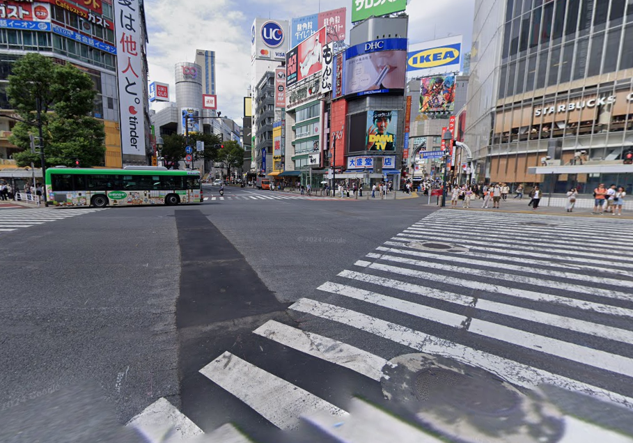 JR渋谷駅ハチ公口